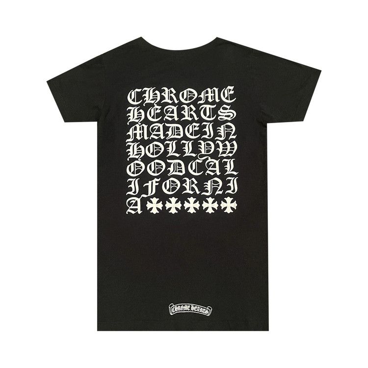 Buy Chrome Hearts V-Neck T-Shirt 'Black' - 009 041708 | GOAT