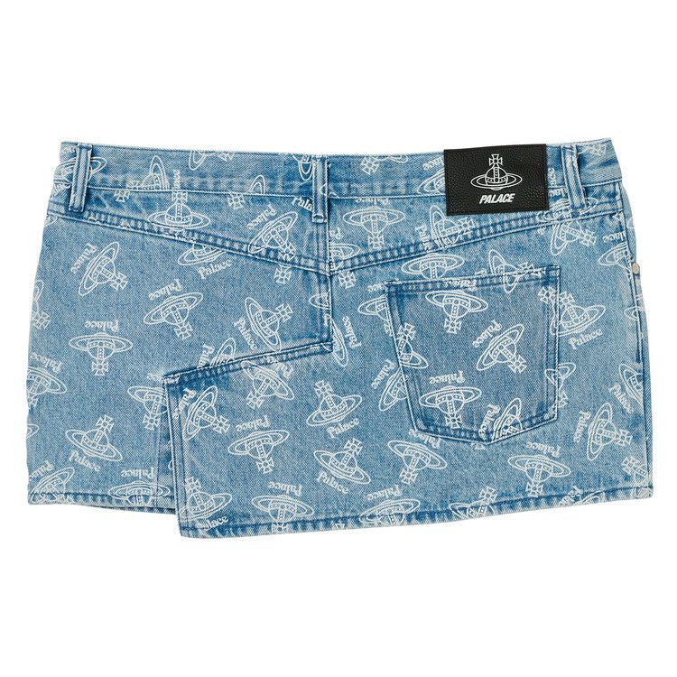 Buy Palace x Vivienne Westwood Denim Skirt 'Orb Stone Wash