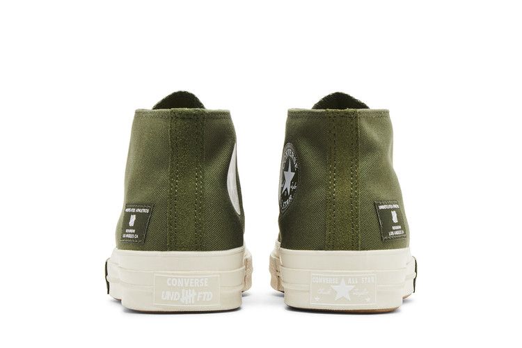 Undefeated X Converse Chuck 70 Mid Chive Parchment