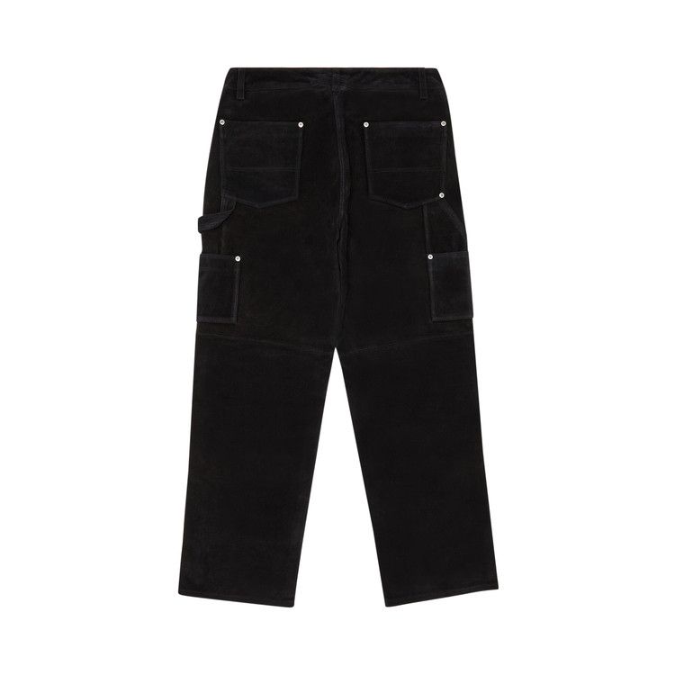 Supreme Suede Double Knee Painter Pant Black Price in India