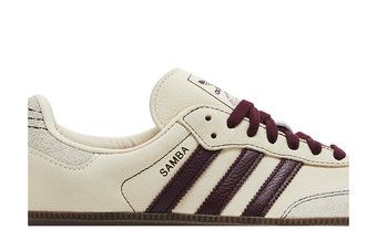 Buy adidas Wmns Samba OG 'Wonder White Maroon' - IG1987 | GOAT