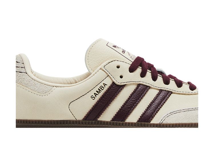 ★人気★ Adidas Samba OG Wonder White Maroon Samba_OG_Shoes_White_IG1987_06
