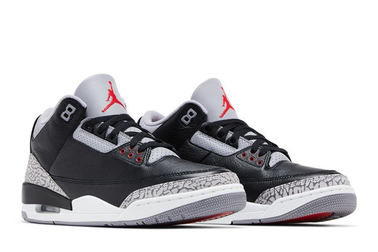 Air Jordan 3 RETRO OG 'black Cement' 2024