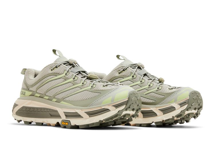 Hoka Mafate Three2 Barley Seed Green