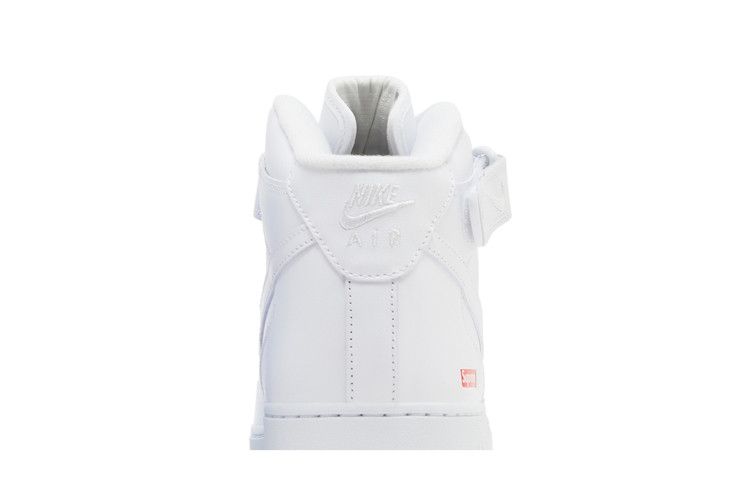 Buy Supreme x Air Force 1 Mid 'Box Logo - Triple White Buy Supreme x Air Force 1 Mid 'Box Logo - Triple White