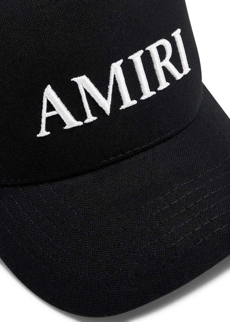 Buy Amiri Core Logo Trucker Hat 'Black' - AMHATR1014 001 BLAC