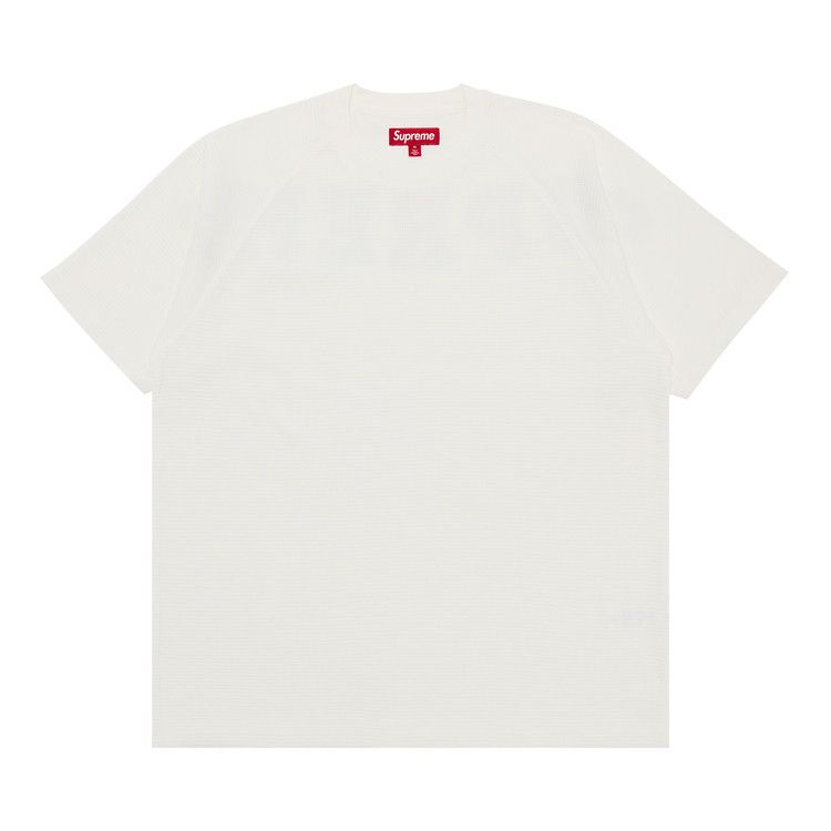 Buy Supreme Stencil Thermal Short-Sleeve Top 'White