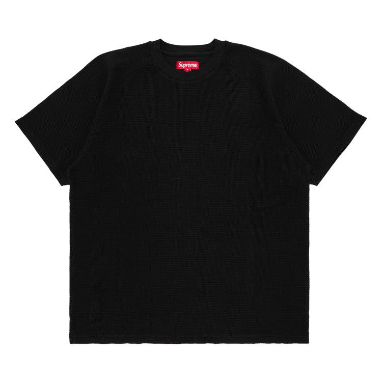 Buy Supreme Stencil Thermal Short-Sleeve Top 'Black