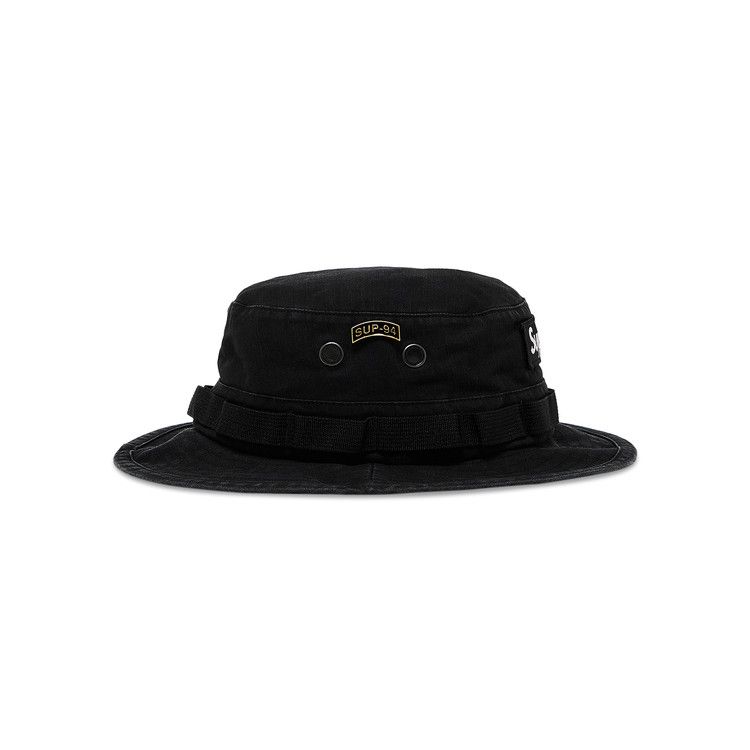 Supreme Military Boonie ブラックバケットハット Supreme Military Boonie (FW24) Black - FW24 - US