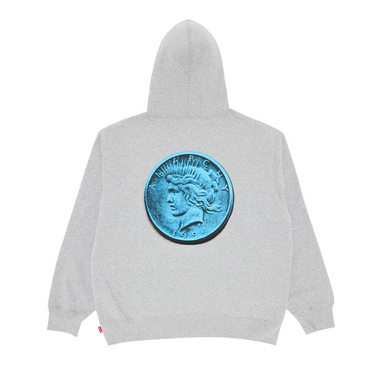 【Supreme】Mister Cartoon Zip Up Hooded ★Heather Grey★24FW Supreme Mister Cartoon Zip Up Hooded Sweatshirt Heather Grey