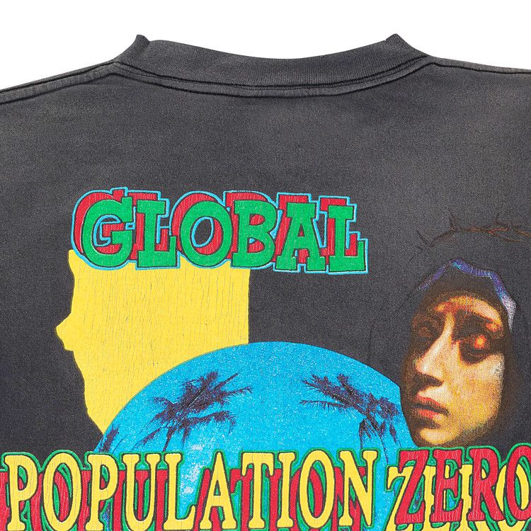 Buy SAINT Mxxxxxx On Earth Tee 'Black' - SM YS8 0000 002 | GOAT