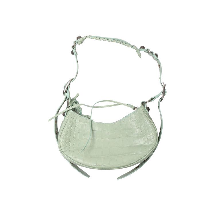 Balenciaga Le Cagole Shoulder Bag Light Green
