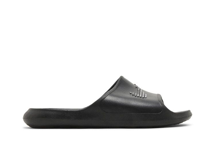 Nike Victori One Shower Slide Polka Dot Swoosh Black (Women's) — foto 2