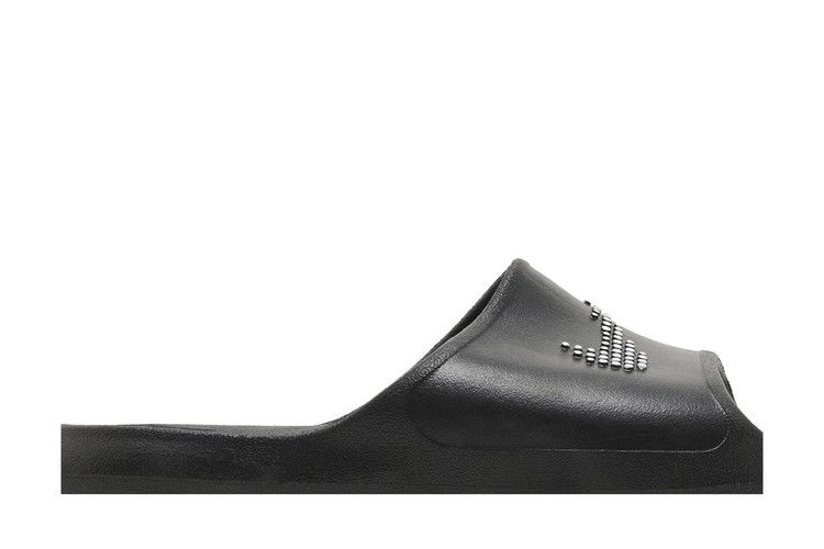 Nike Victori One Shower Slide Polka Dot Swoosh Black (Women's) — foto 3