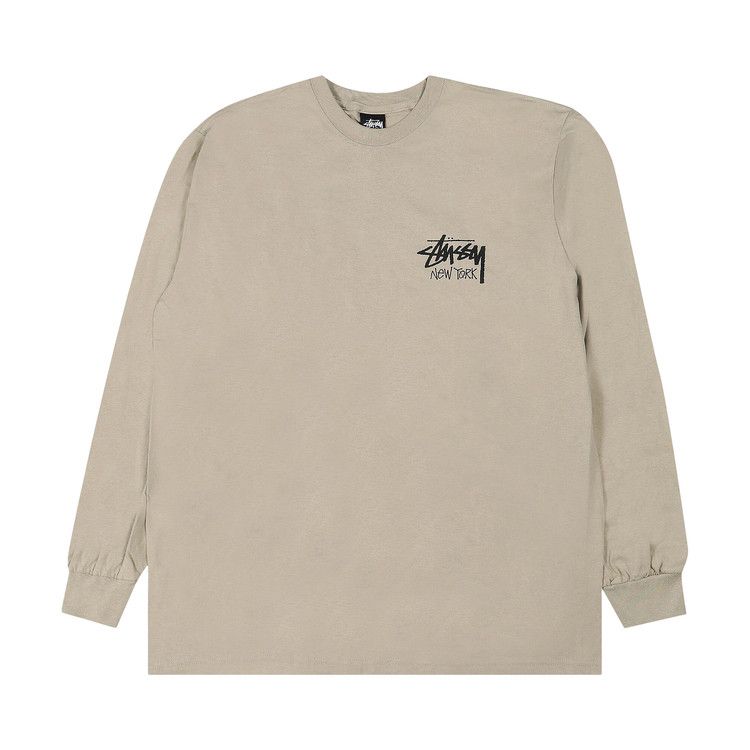 【Stussy】◆Suits T-Shirt Khaki◆大人気・関税込◆ Buy Stussy Stock New York Long-Sleeve Tee 'Khaki' - 3993804