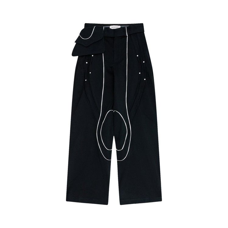 Buy Kiko Kostadinov Chalice Trouser 'Raven Black' - KKAW24T03 12