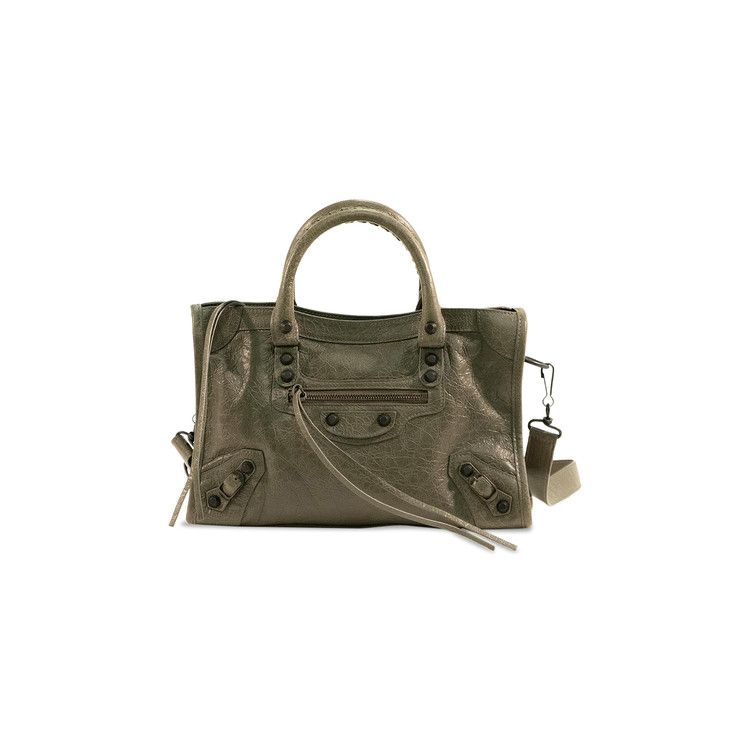 Buy Balenciaga Small Le City Shoulder Bag 'Army Green' - 811442