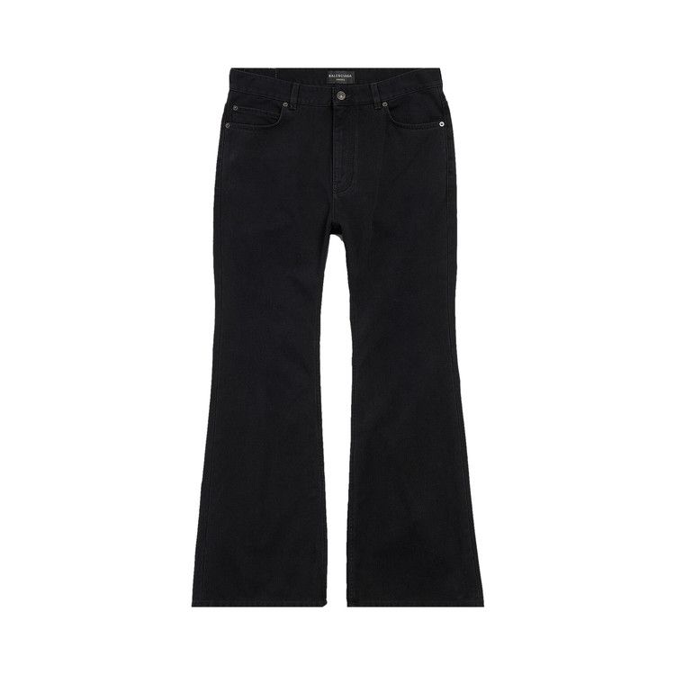 Balenciaga Flared Pants 'jet Black'