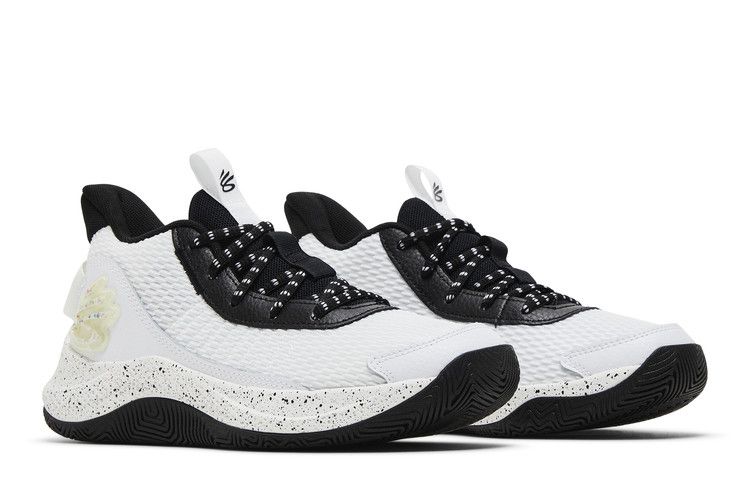 Under Armour Curry 3z7 Gs White Black