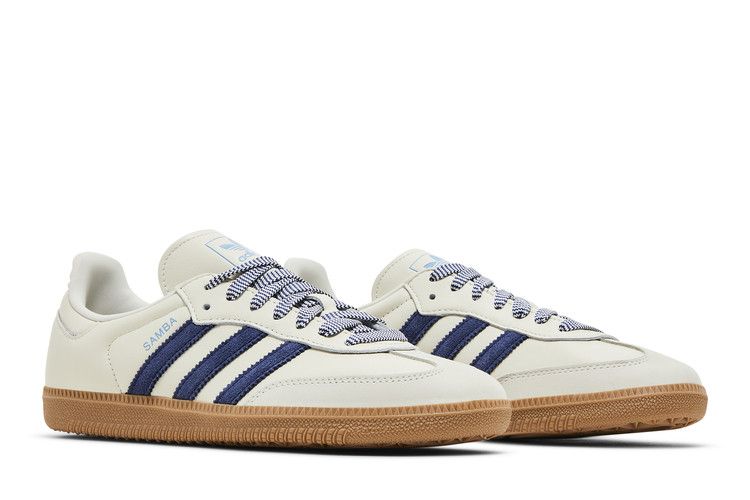 Adidas Wmns Samba OG 'off White Dark Blue'
