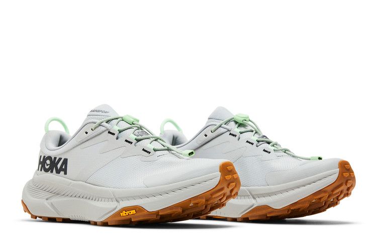 Hoka Transport Harbor Mist Lime Glow