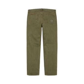 Buy Supreme Regular Jean 'Olive' - SS22P31 OLIVE | GOAT