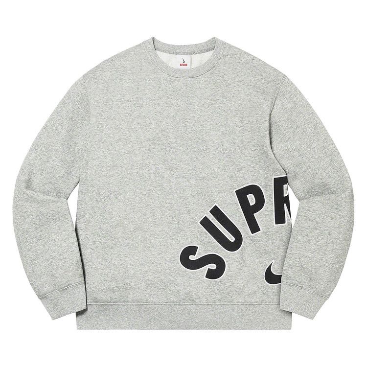 Supreme X Nike Arc Crewneck 'heather Grey'