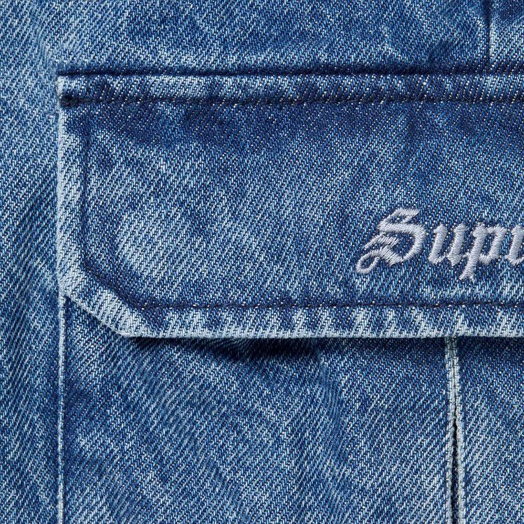 Buy Supreme Cargo Work Short 'Denim' - SS22SH6 DENIM | GOAT