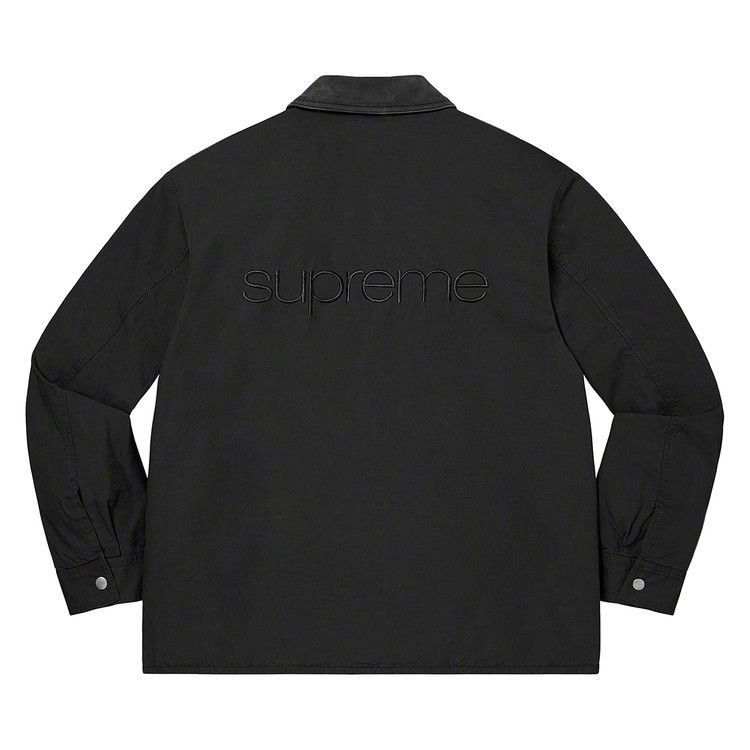 Supreme Cotton Utility Jacket 'black'
