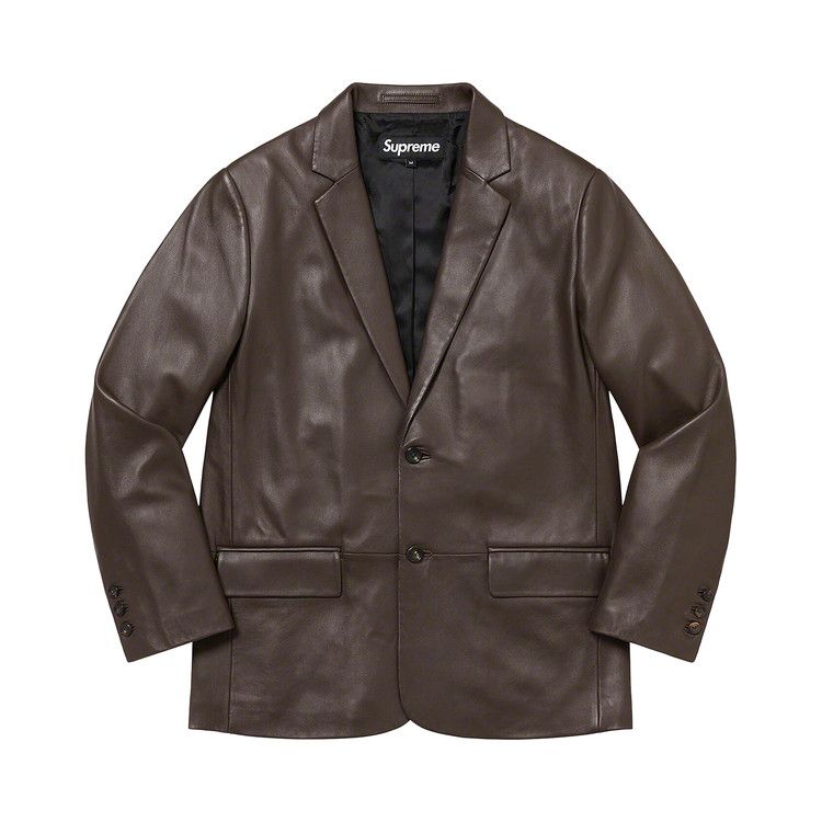 ジャケット・アウター Supreme 22fw Leather Blazer M size Supreme Leather Blazer (FW22) - $498