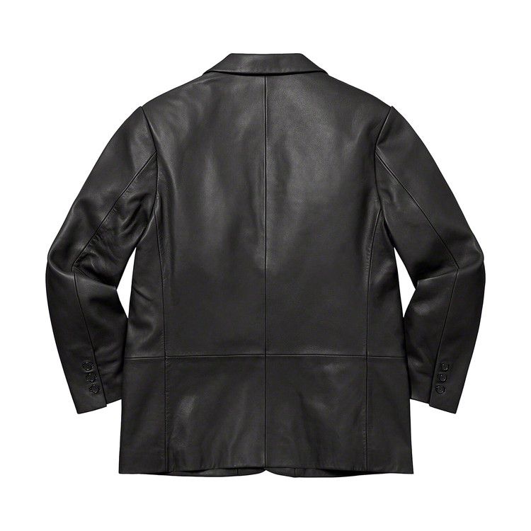 ジャケット・アウター Supreme 22fw Leather Blazer M size Supreme Leather Blazer (FW22) Black Men's - FW22 - US
