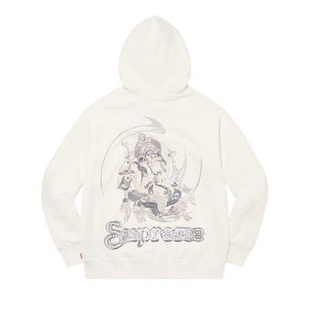 Buy Supreme Lakshmi Zip Up Hooded Sweatshirt 'White' - FW22SW24