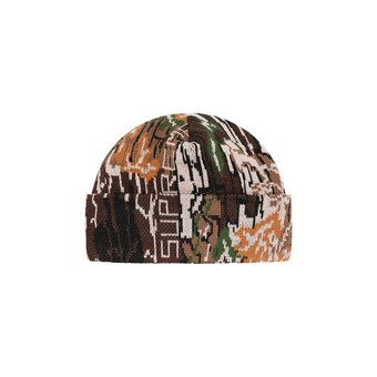 Buy Supreme Trebark Camo Beanie 'Brown' - FW22BN12 BROWN | GOAT