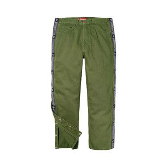 Buy Supreme Snap-Off Baggy Jean 'Olive' - FW23P37 OLIVE | GOAT