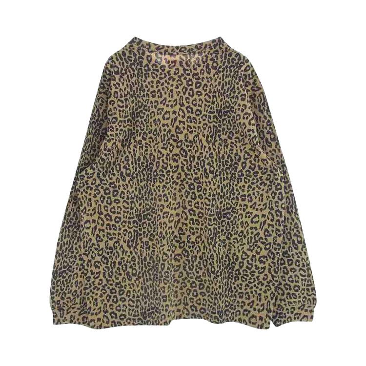 Supreme Small Box L/S Tee Leopard