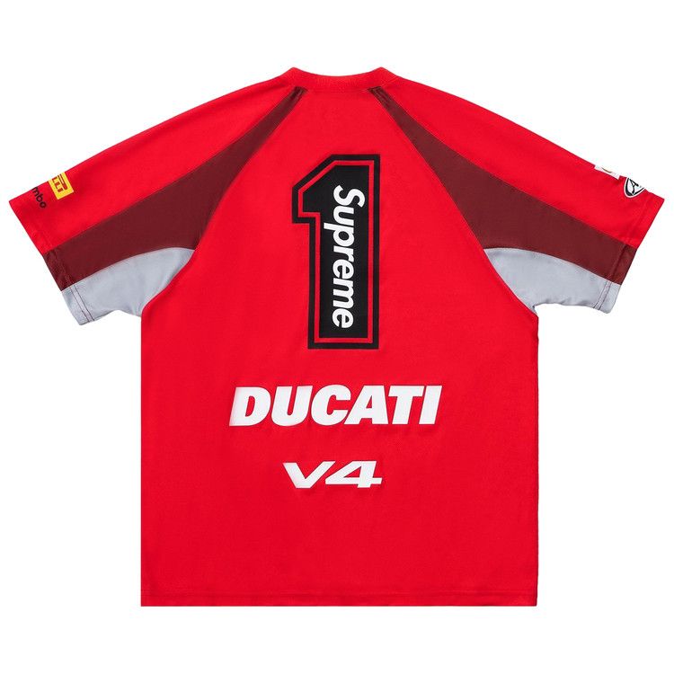 ウェア Supreme/Ducati Soccer Jersey L black Buy Supreme x Ducati Soccer Jersey 'Black' - SS24KN47 BLACK