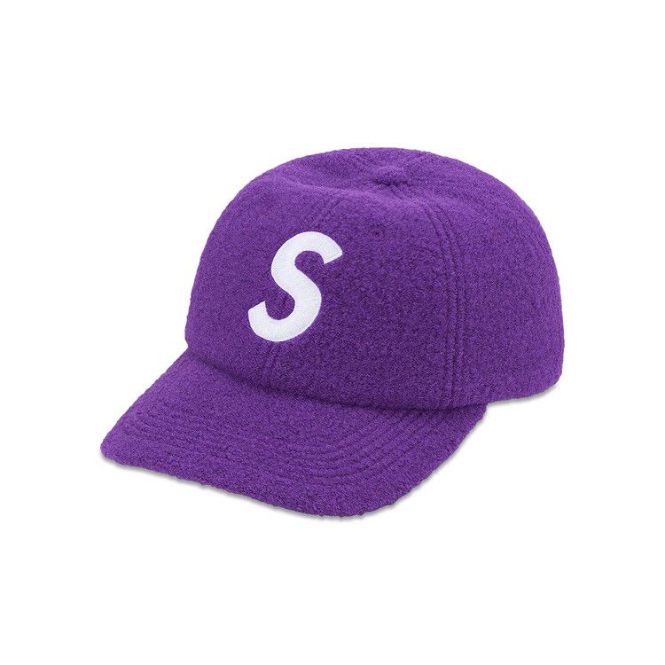 Buy Supreme Boiled Wool S Logo 6-Panel 'Purple' - FW22H19 PURPLE