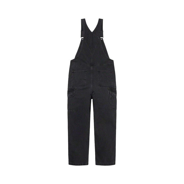 Buy Supreme Cargo Denim Overalls 'Black' - FW22P64 BLACK | GOAT