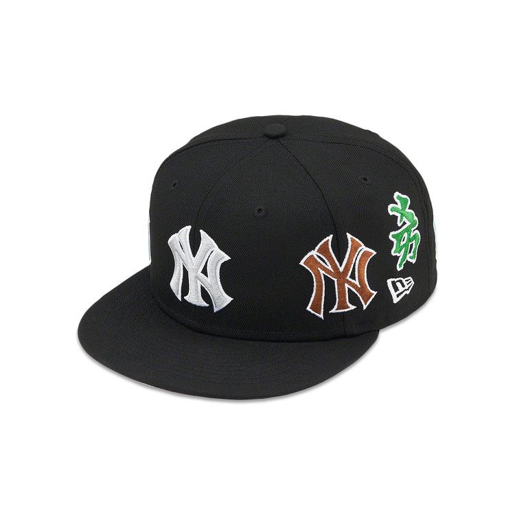 Buy Supreme x New York Yankees Kanji New Era 'Black' - FW22H76 BLACK | GOAT