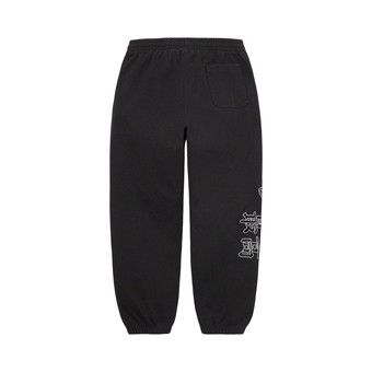 Buy Supreme x New York Yankees Kanji Sweatpant 'Black