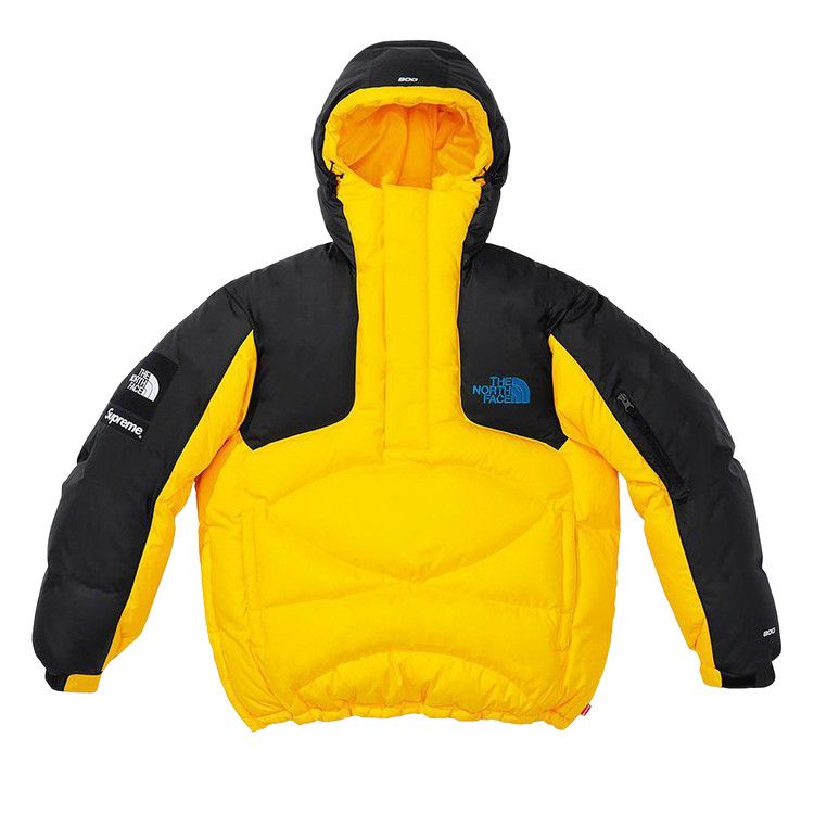 Buy Supreme x The North Face 800-Fill Half Zip Hooded Pullover 'Yellow' -  FW22J4 YELLOW | GOAT