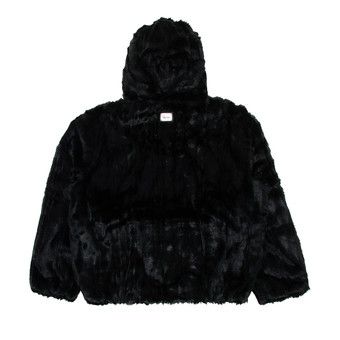 ジャケット・アウター Supreme Faux Fur Hooded Jacket Black Supreme Faux Fur Hooded Jacket Black Men's - FW24 - US