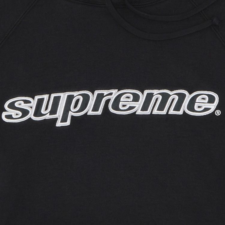 Supreme Division Hooded Sweatshirt 'black'