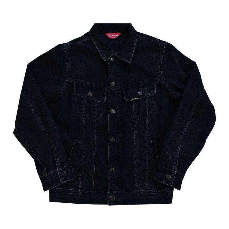 Buy Supreme x Playboy Denim Jacket 'Black' - SS140306 BLACK | GOAT
