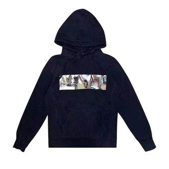 Buy Supreme x Larry Clark 40oz Hoodie 'Black' - SS150106 BLACK | GOAT