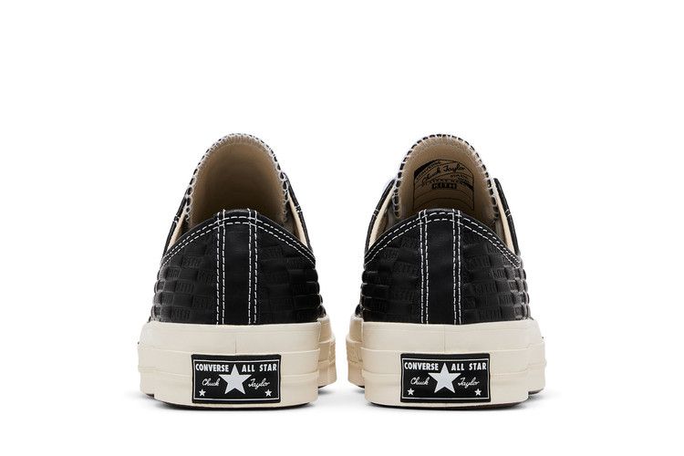 Buy Kith x Converse Chuck 70 Low 'Black Monogram' - A11438C | GOAT