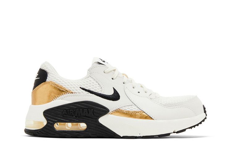 nike air max excee black and gold