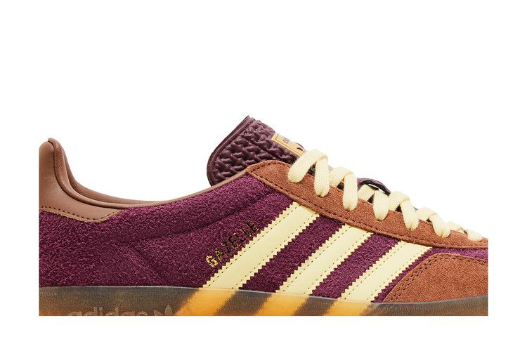 adidas Gazelle Indoor Maroon Almost Yellow — foto 3