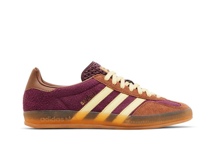 adidas Gazelle Indoor Maroon Almost Yellow — foto 2