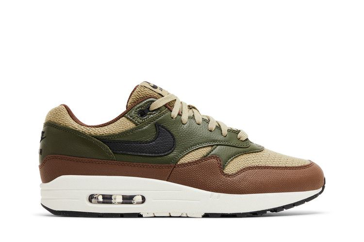 nike air max 1 olive canvas suede